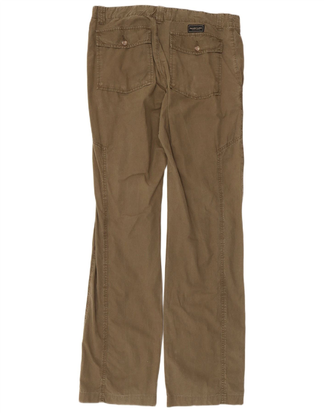Marlboro Classics Ανδρικό ίσιο παντελόνι Chino EU 50 Large W34 L34 Khaki