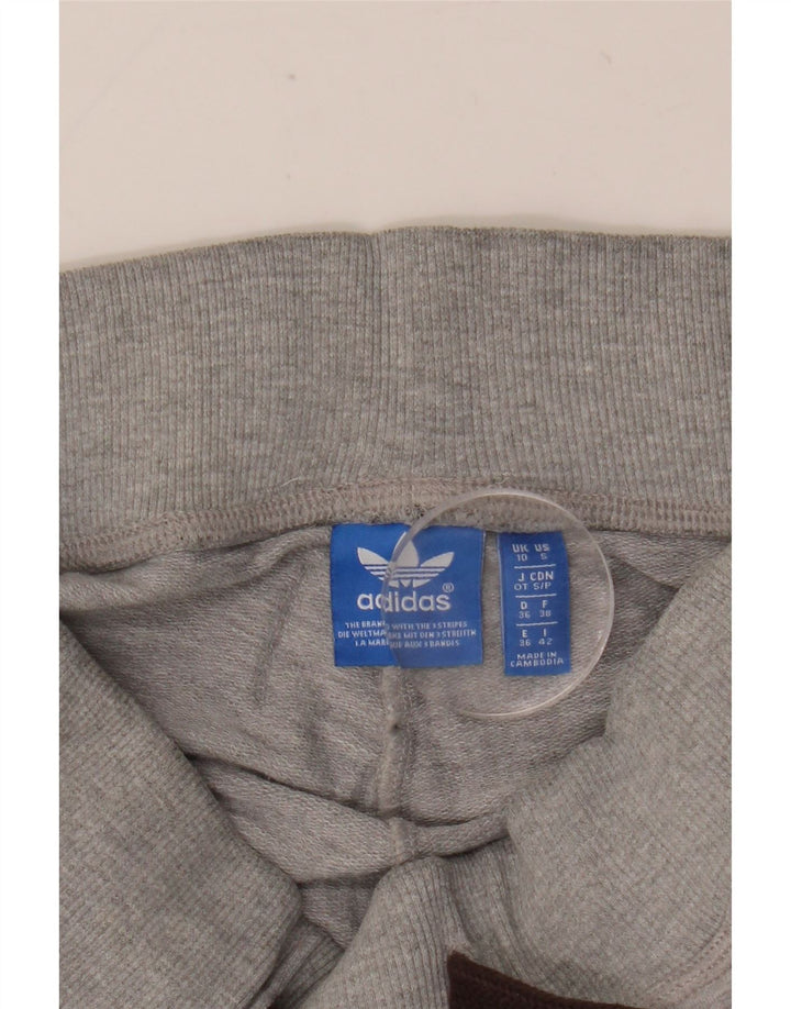 Γυναικεία αθλητική φόρμα Adidas Παντελόνι UK 10 Small Grey Flecked