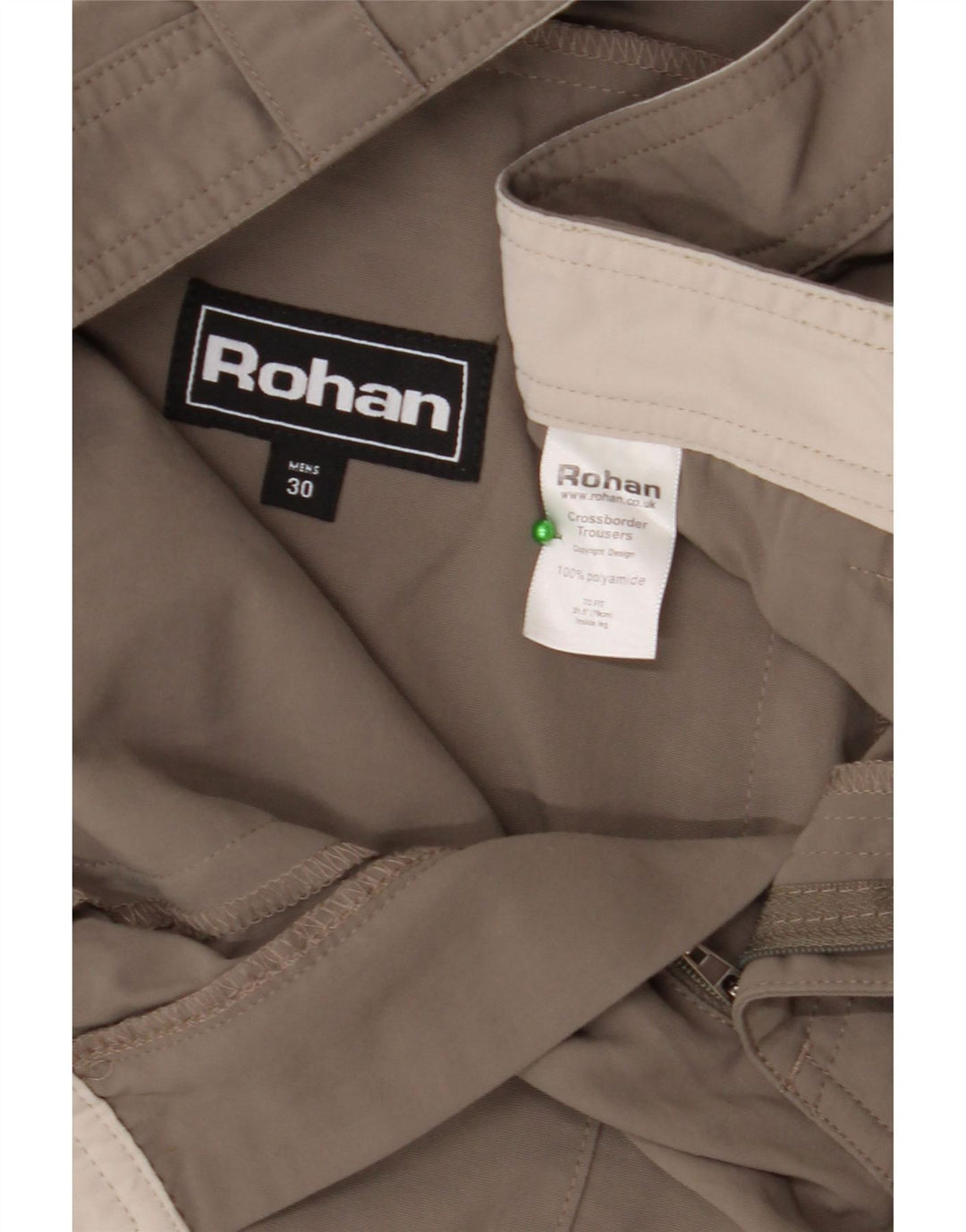 Ανδρικό ίσιο παντελόνι Chino ROHAN W30 L28 Grey Polyamide