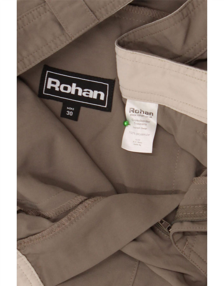 Ανδρικό ίσιο παντελόνι Chino ROHAN W30 L28 Grey Polyamide