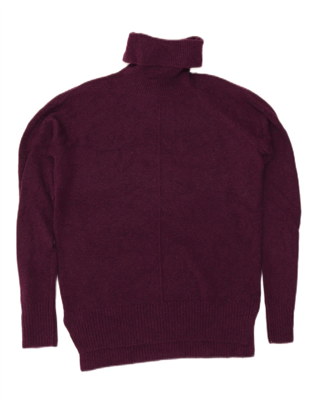 HOBBS γυναικείο πουλόβερ με ρολό λαιμόκοψη UK 10 Small Burgundy