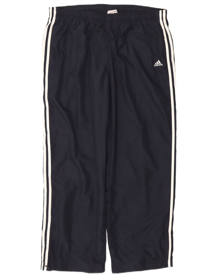 Γυναικεία αθλητική φόρμα ADIDAS Παντελόνι UK 22 XL Navy Blue Polyester