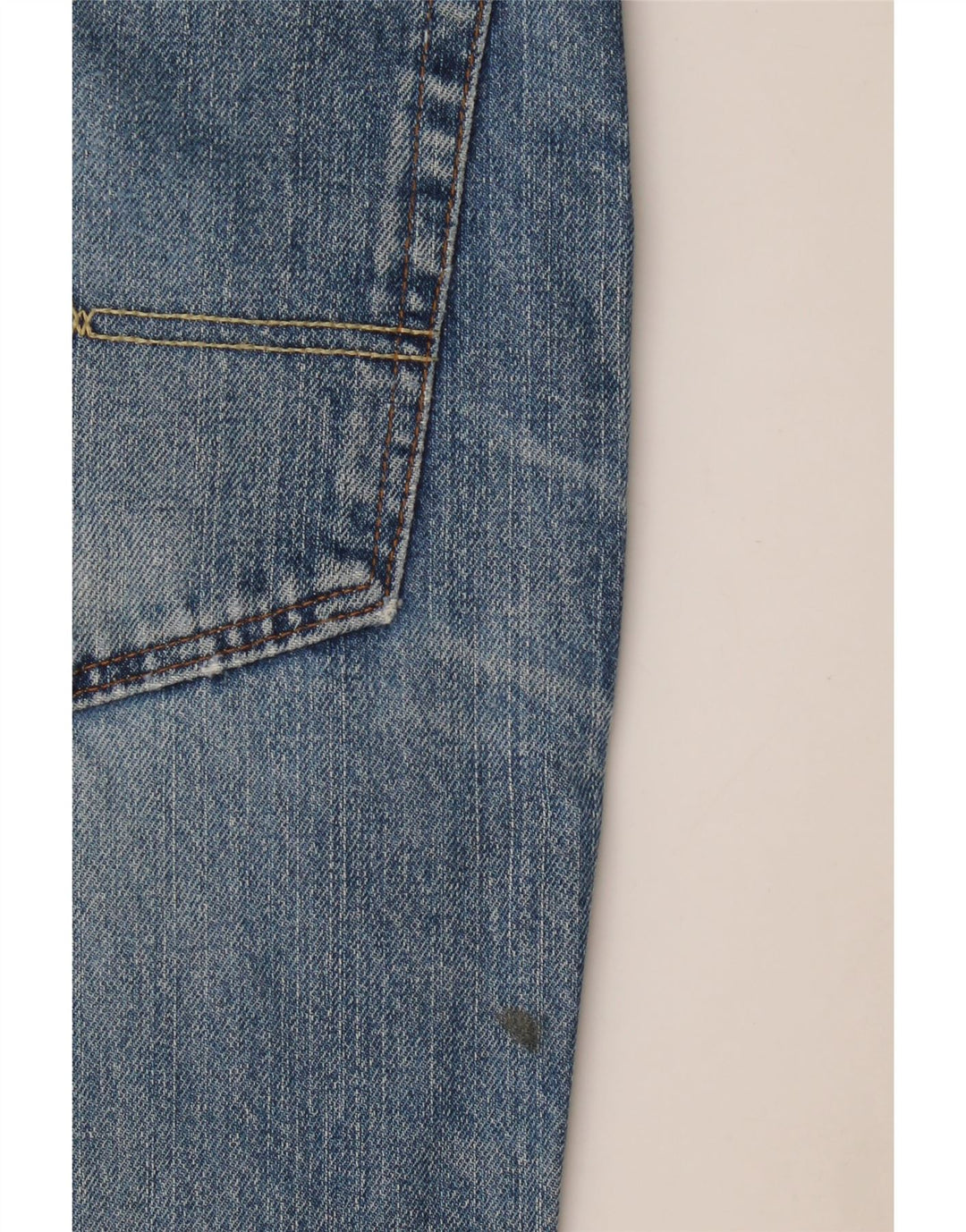 Ανδρικό τζιν WRANGLER ίσιο W36 L34 Μπλε βαμβακερό