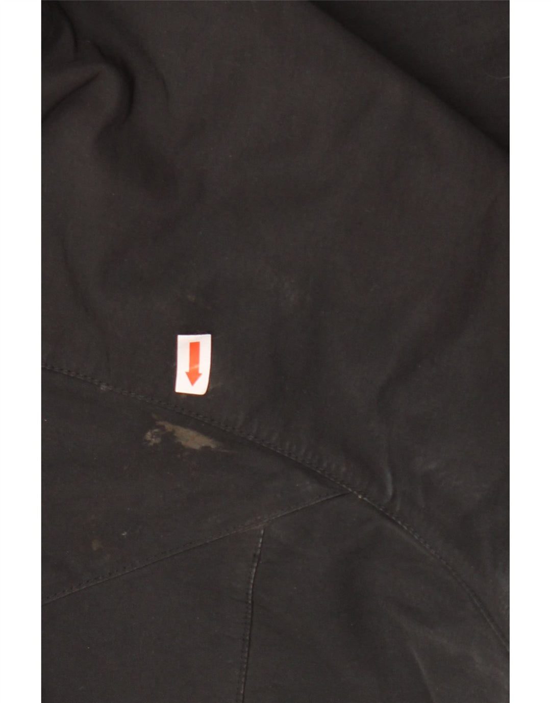 Jack Wolfskin Ανδρικό μπουφάν με κουκούλα αντιανεμικό UK 48 2XL μαύρο πολυεστέρα