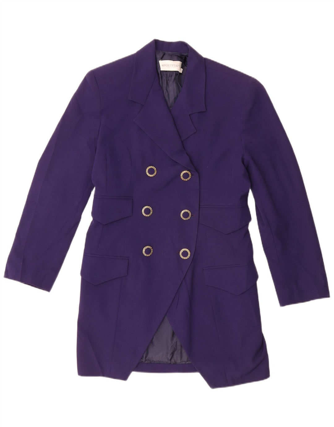 Sportstaff Γυναικείο Μπουφάν Blazer με διπλό στήθος IT 46 Large Purple