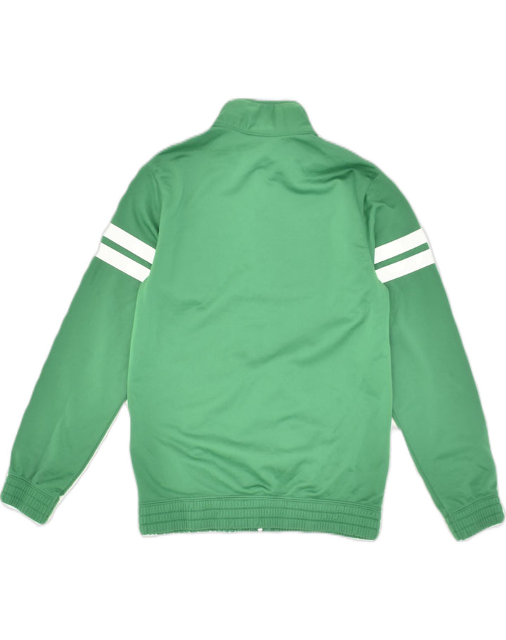CHAMPION Girls Graphic Tracksuit Top Jacket 9-10 Years Green Polyester | Vintage Champion | Thrift | Second-Hand Champion | Used Clothing | Messina Hembry 