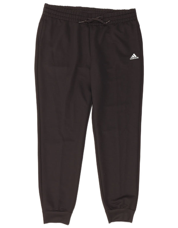 Γυναικεία αθλητική φόρμα Adidas Παντελόνι Joggers UK 20/22 XL Μαύρο πολυεστέρα
