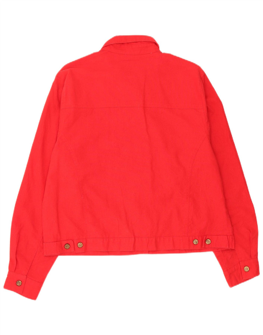 Cristopher & Banks Γυναικείο Bomber Jacket UK 16 Large Red Len