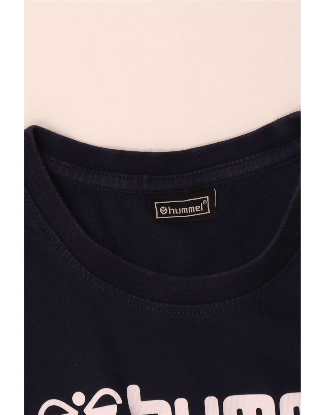 Hummel Γυναικείο T-Shirt Top UK 14 Medium Navy Blue