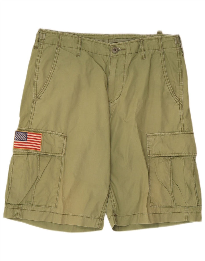 Ανδρικό σορτς Cargo Ralph Lauren W31 Μεσαίο βαμβακερό χακί