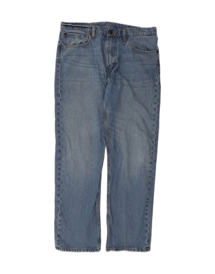 Levi's Mens 551 Straight Jeans W34 L32 Μπλε βαμβακερό