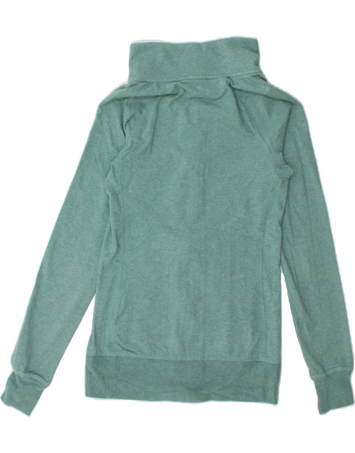 NIKE Womens Dri Fit Tracksuit Top Jacket UK 8 Small Blue Cotton Vintage Nike and Second-Hand Nike from Messina Hembry 