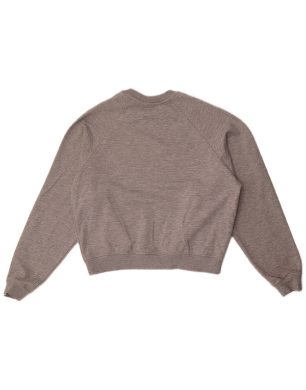 Zara Γυναικείο Φούτερ μεγάλου μεγέθους Jumper UK 14 Μεσαίο γκρι βαμβακερό
