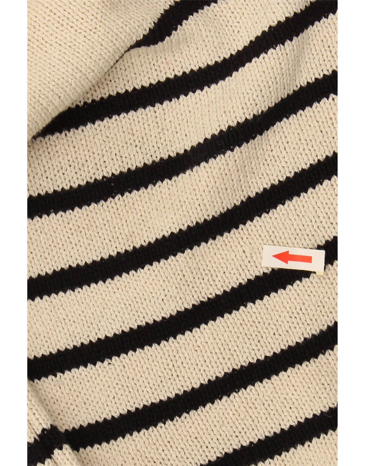 HOBBS Γυναικείο πουλόβερ με λαιμόκοψη μεγάλου μεγέθους UK 6 XS με ρίγες