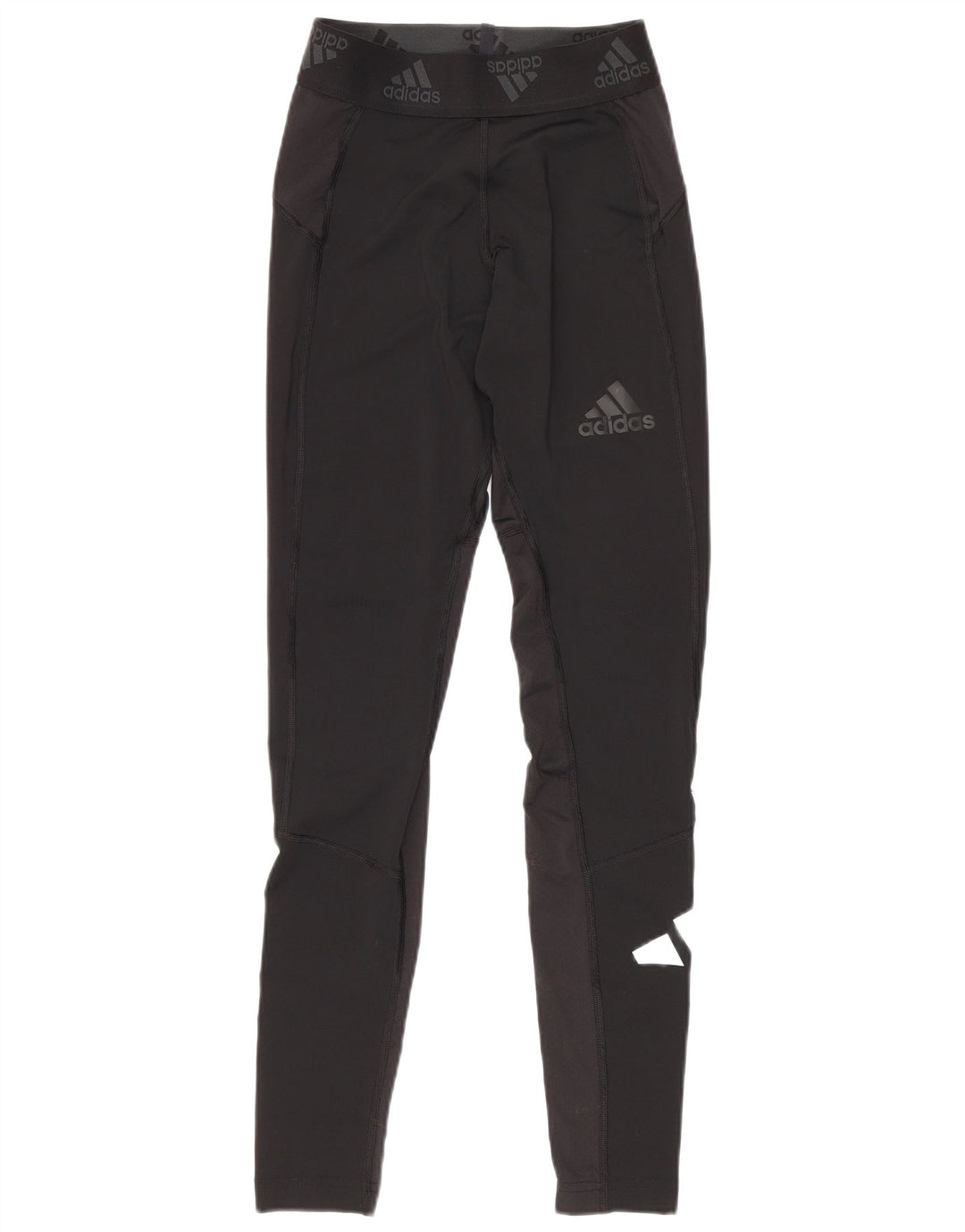 Γυναικεία γραφικά κολάν Adidas UK 10 Small Black Polyester