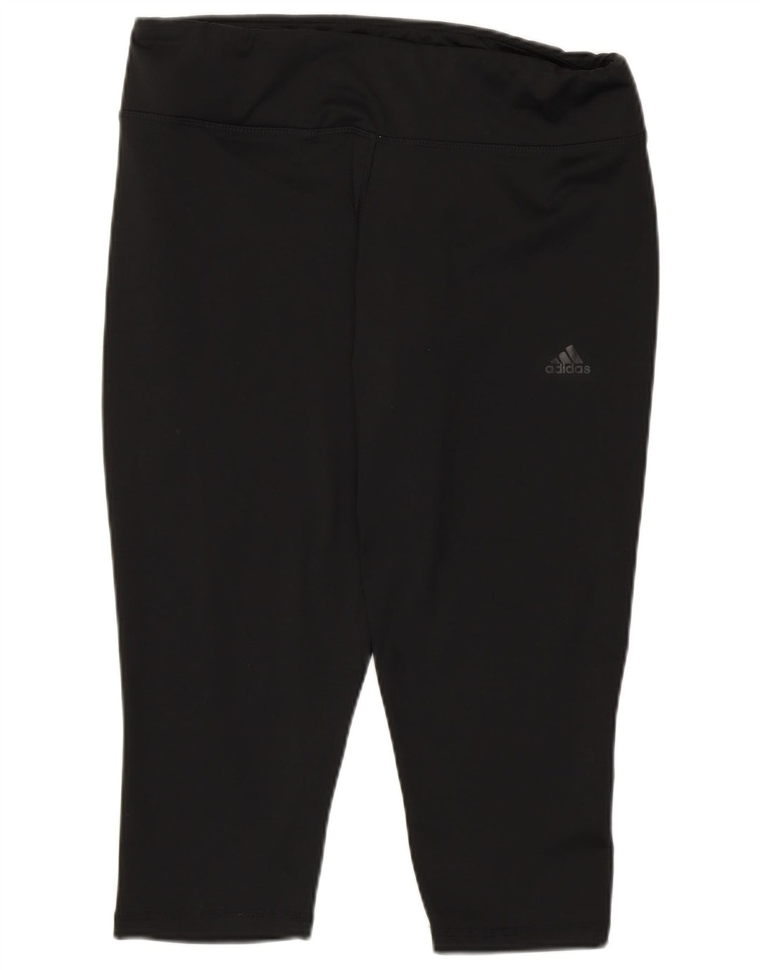 Adidas Γυναικεία κολάν Capri Climalite UK 16/18 μεγάλο μαύρο πολυεστέρα
