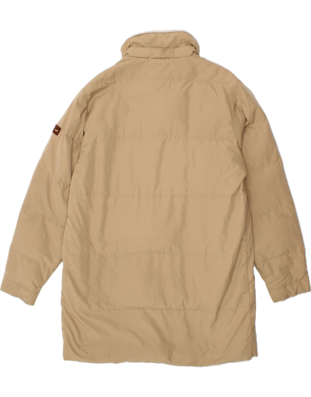 GAS Mens Padded Coat UK 40 Large Beige Vintage Gas and Second-Hand Gas from Messina Hembry 