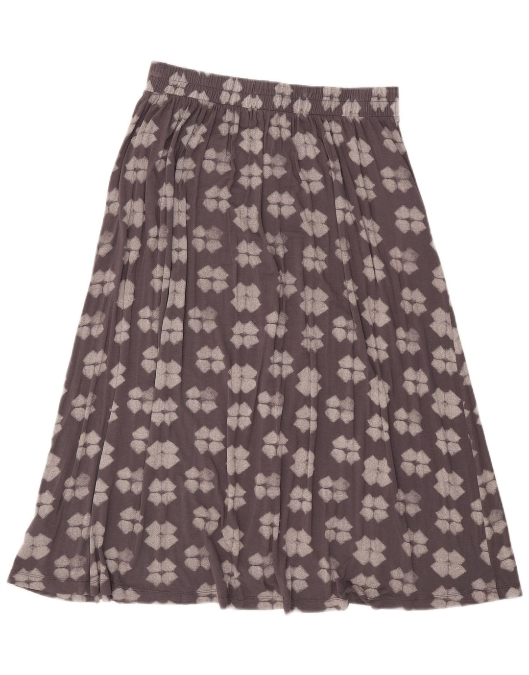 White Stuff Γυναικεία φούστα σε γραμμή Α UK 10 Small W32 Grey Geometric Viscose