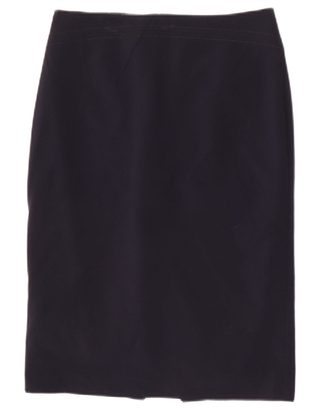 Marks & Spencer Γυναικεία Pencil Φούστα UK 8 Small W26 Navy Blue Polyester
