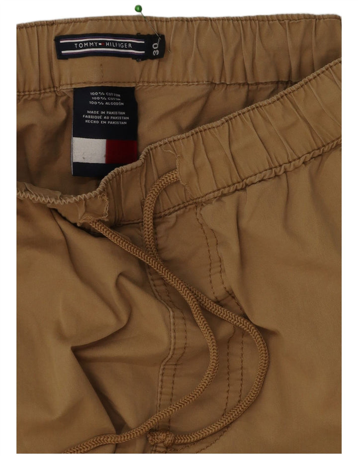 Ανδρικό σορτς βερμούδα Tommy Hilfiger W30 Βαμβακερό μεσαίο καφέ