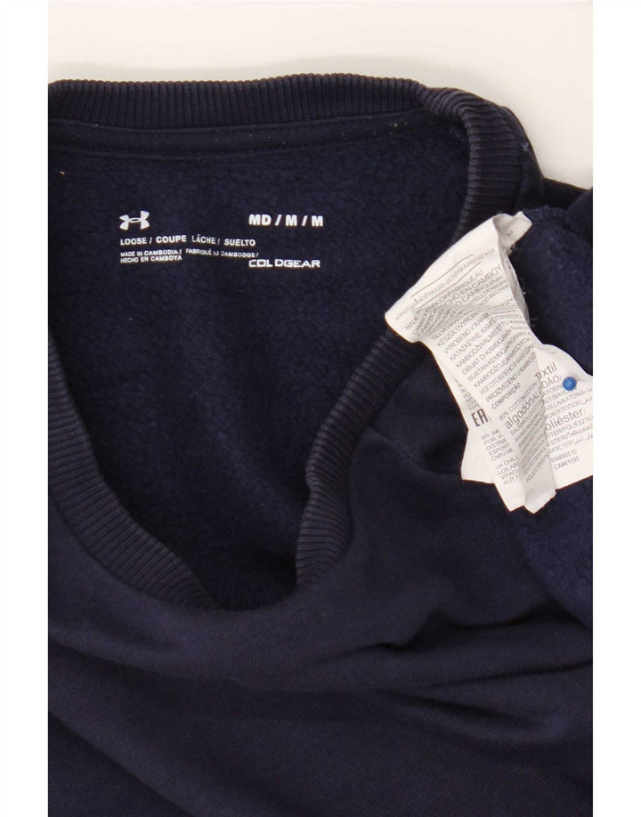 Ανδρική μπλούζα Under Armour Cold Gear Jumper Medium Navy Blue βαμβακερή