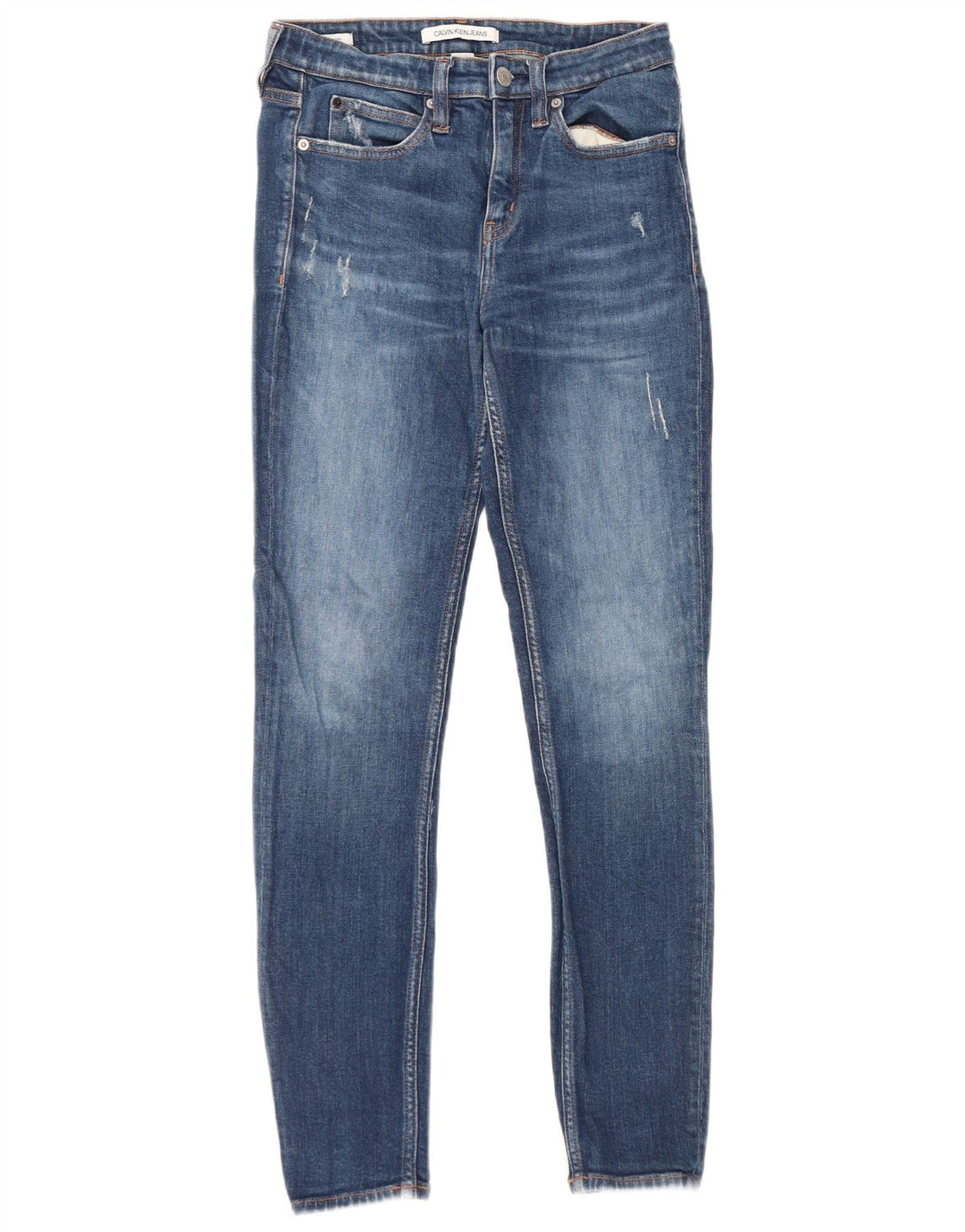 Calvin Klein Γυναικείο Slim Jeans W28 L30 Blue Cotton