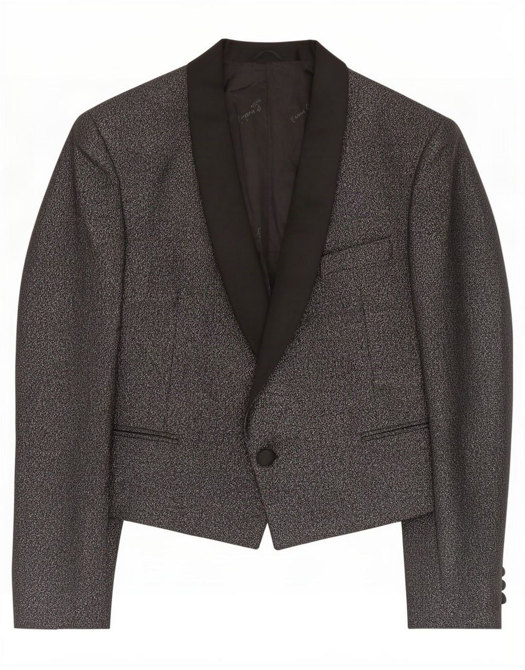Pierre Cardin Ανδρικό Μπουφάν 1 Κουμπί Blazer IT 50 XL Μαύρο Μάλλινο