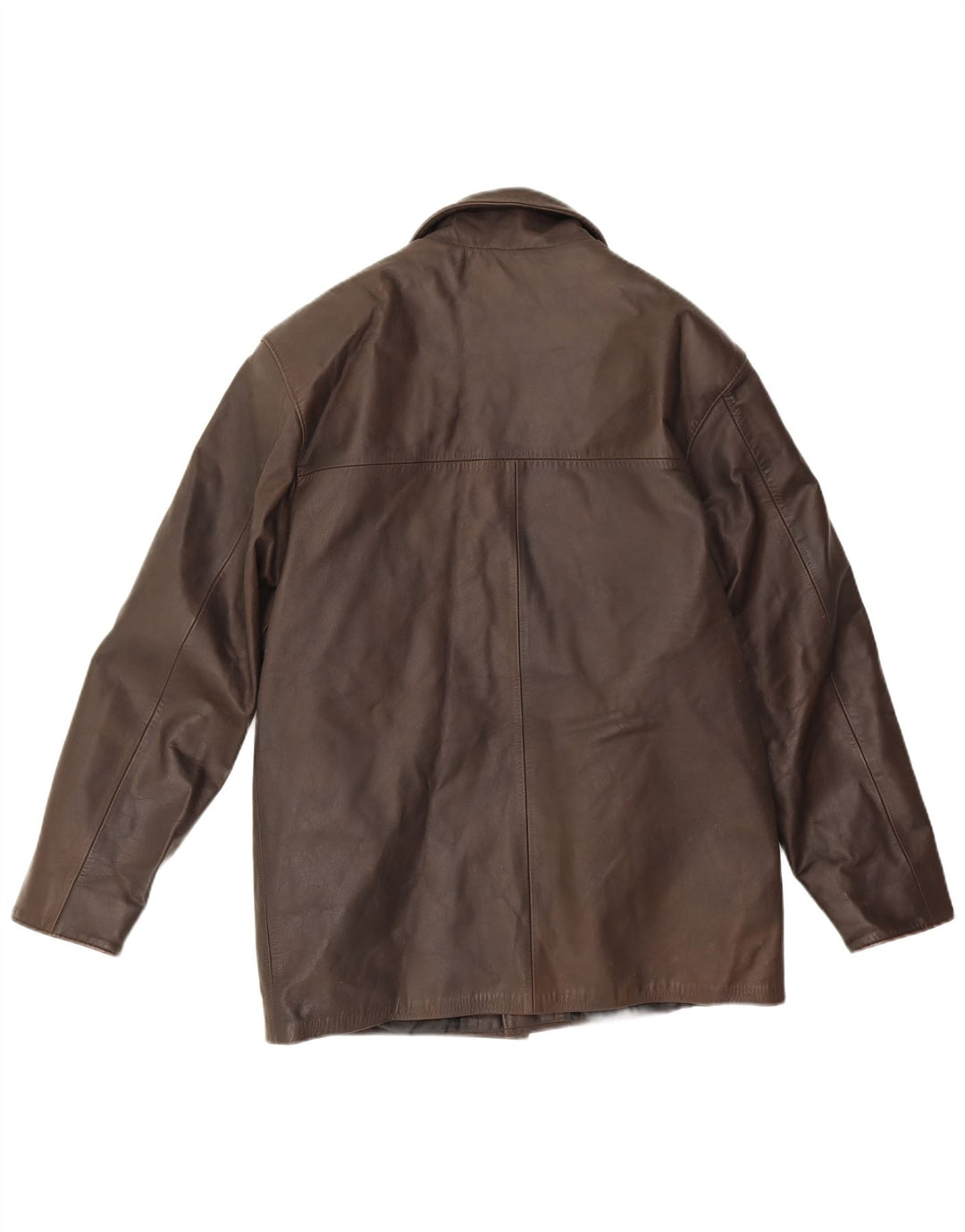 Vintage Ανδρικό Δερμάτινο Μπουφάν UK 40 Large Brown Δερμάτινο