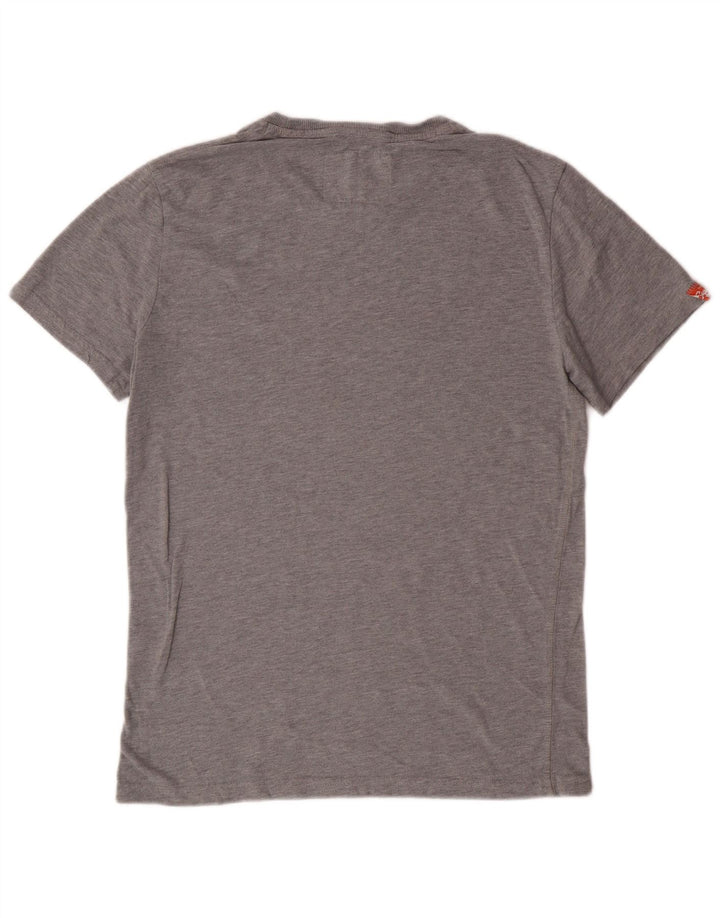 Ανδρικό γραφικό T-Shirt Superdry Top Medium Grey Polyester