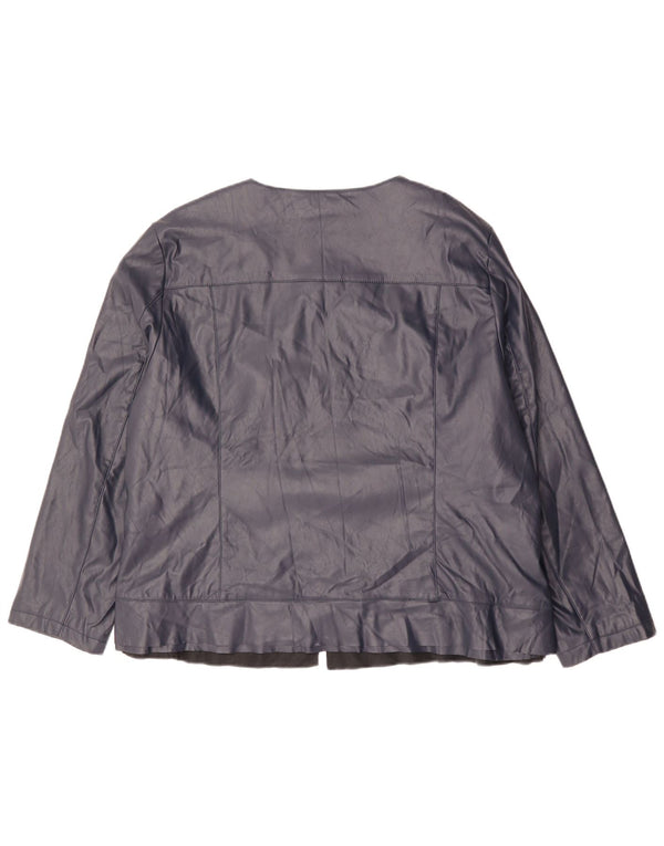 Marks & Spencer Γυναικείο μπουφάν Autograph Bomber UK 24 4XL Navy Blue