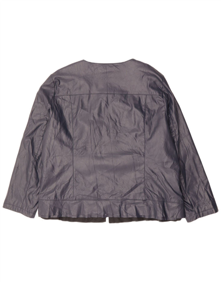 Marks & Spencer Γυναικείο μπουφάν Autograph Bomber UK 24 4XL Navy Blue
