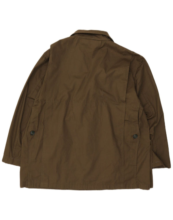 Vintage Ανδρικό Utility Jacket IT 56 3XL Khaki Polyester