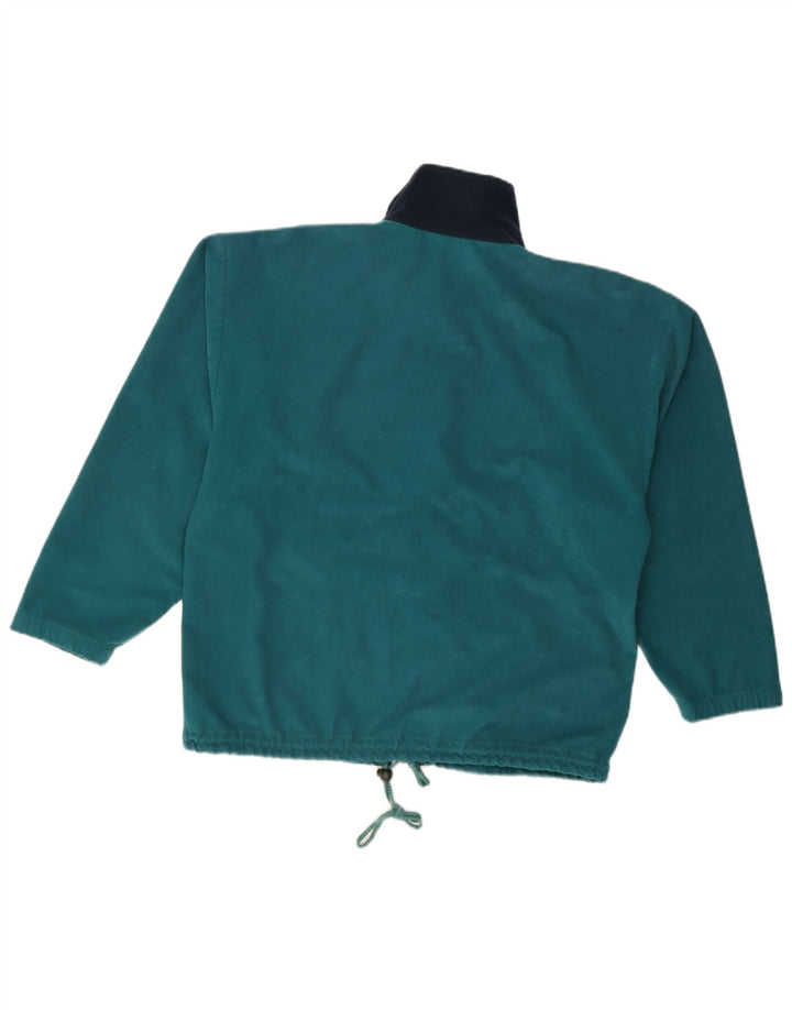 Vintage Ανδρική βελούδινη αθλητική φόρμα Top Jacket Μικρό πολύχρωμο Colourblock