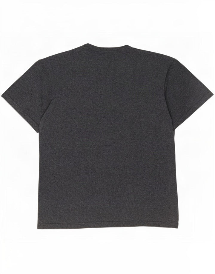 Charro Ανδρικό T-Shirt Top μεγάλο γκρι βαμβακερό