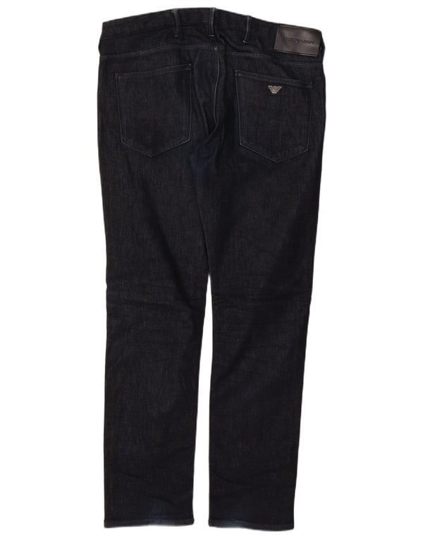 EMPORIO ARMANI Ανδρικό Slim Jeans W36 L32 Navy Blue Cotton
