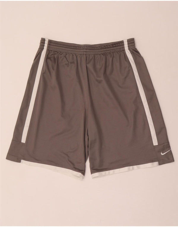 Ανδρικό αθλητικό σορτς Nike Dri Fit XL Grey Colorblock Polyester