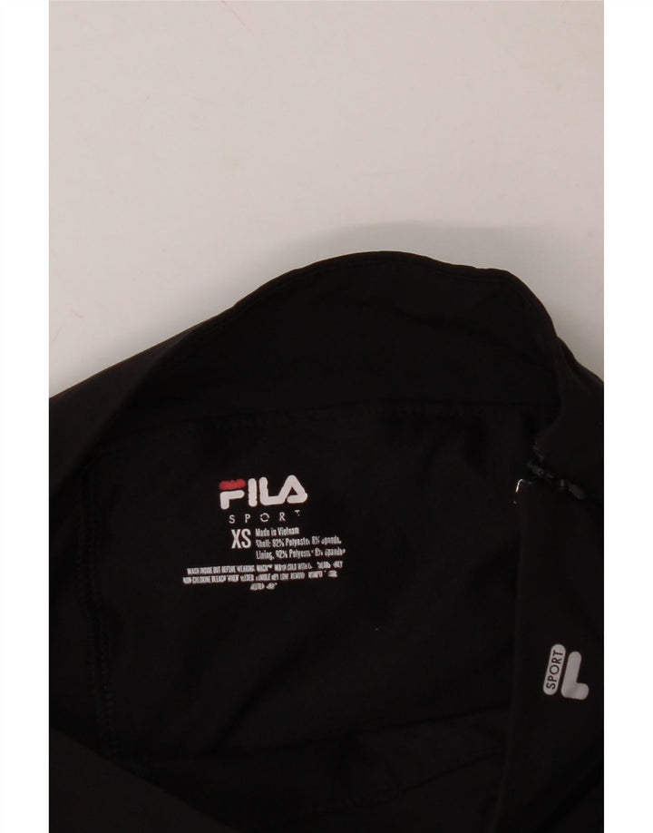 FILA Womens Skort UK 6 XS W28  Black Polyester Vintage Fila and Second-Hand Fila from Messina Hembry 