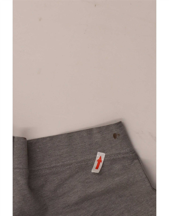 Marks & Spencer Γυναικεία φόρμα παντελόνια UK 8 Small Grey Cotton