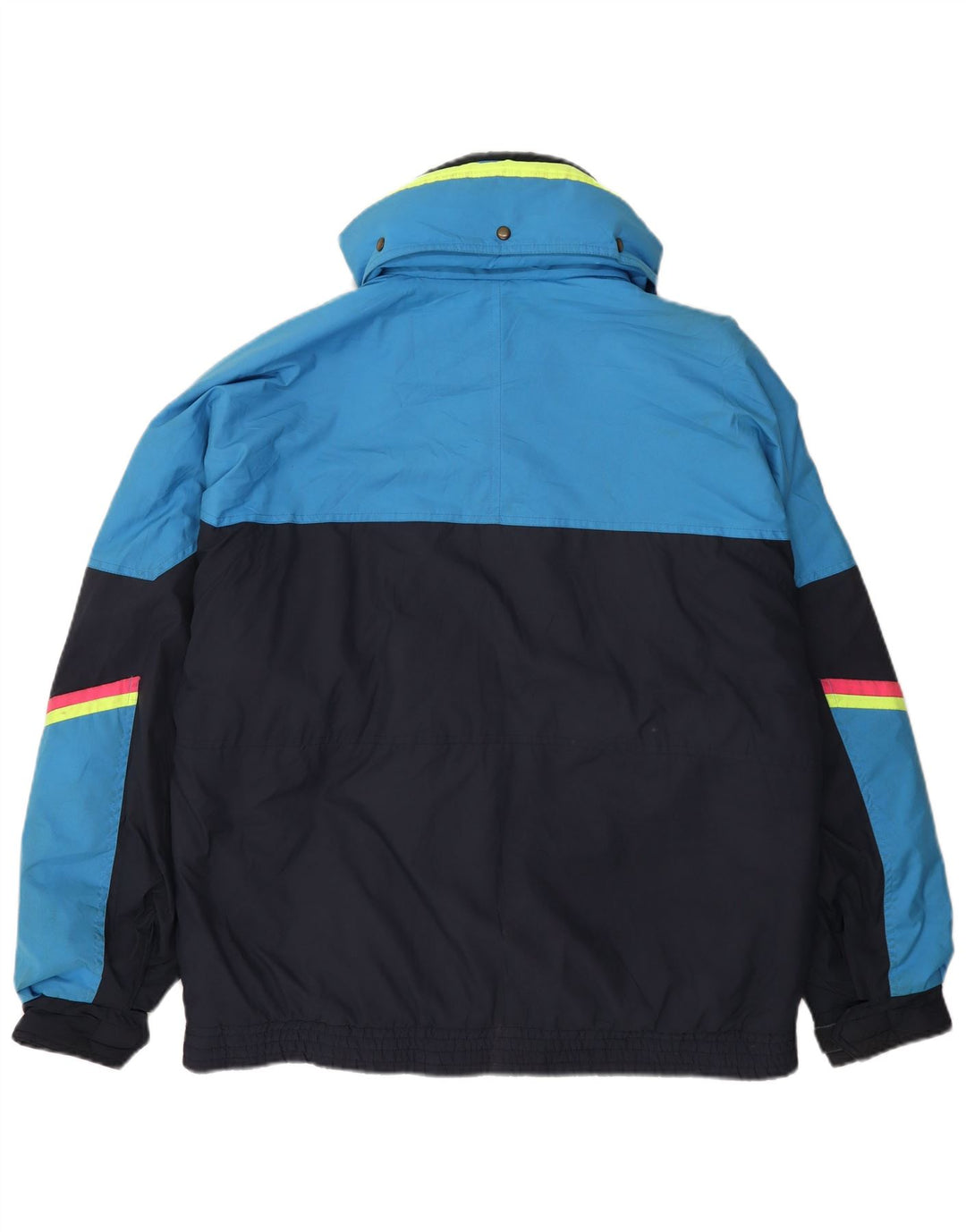 Sergio Tacchini ανδρικό μπουφάν σκι UK 42 XL Navy Blue Colorblock Πολυεστέρας