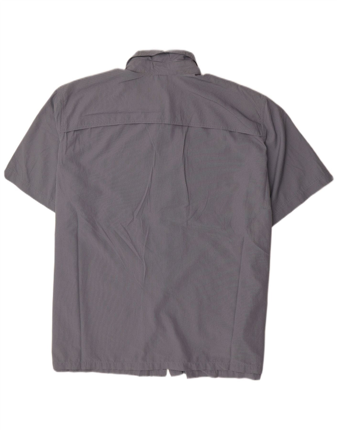 EDDIE BAUER Ανδρικό κοντομάνικο πουκάμισο 3XL μπλε πολυεστέρα