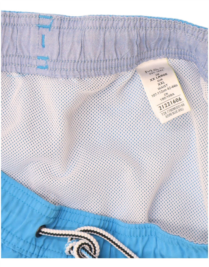 Ανδρικό σορτς κολύμβησης Marks & Spencer 2XL μπλε πολυεστέρα