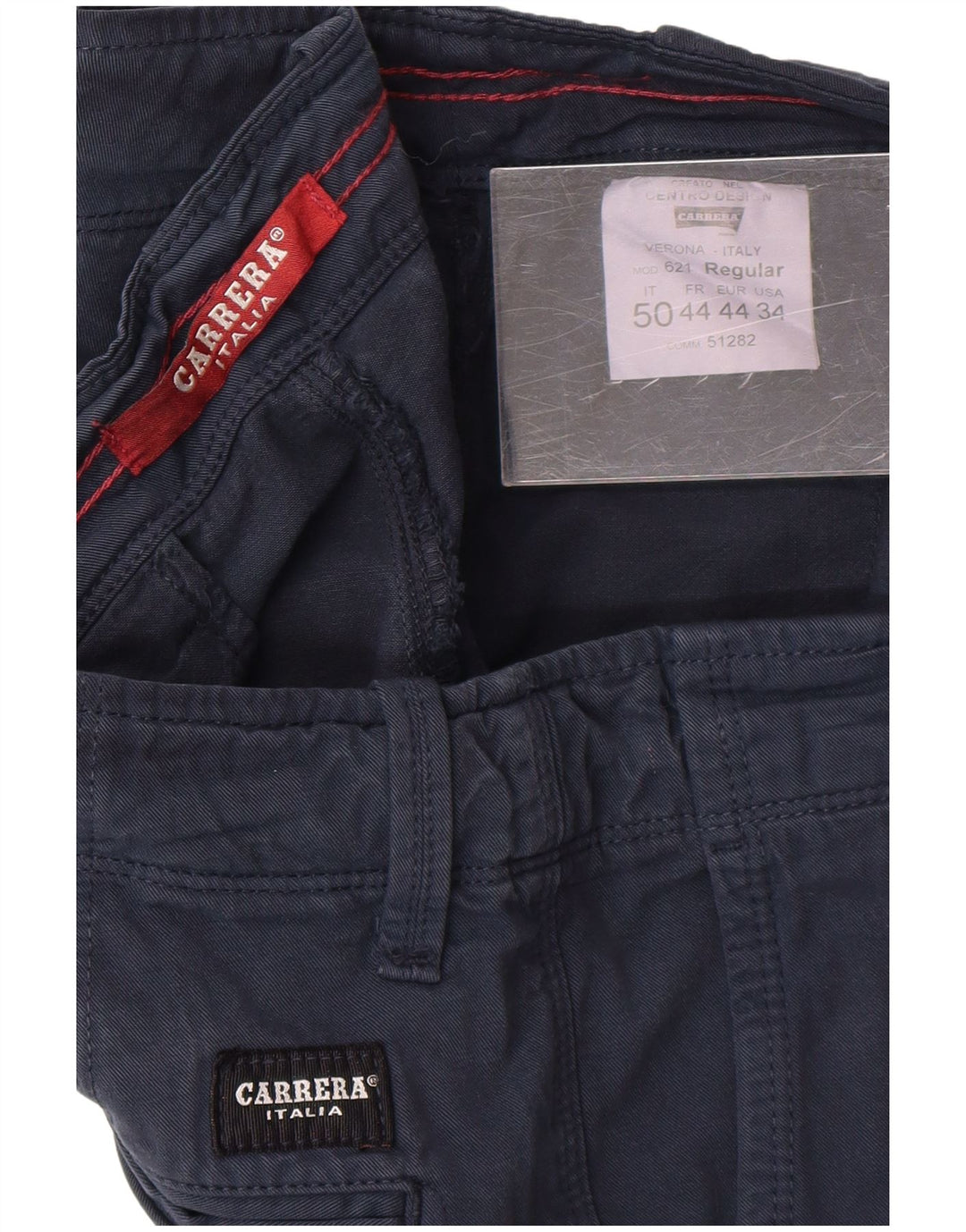 Carrera Ανδρικό σορτς Chino W34 Large Navy Blue