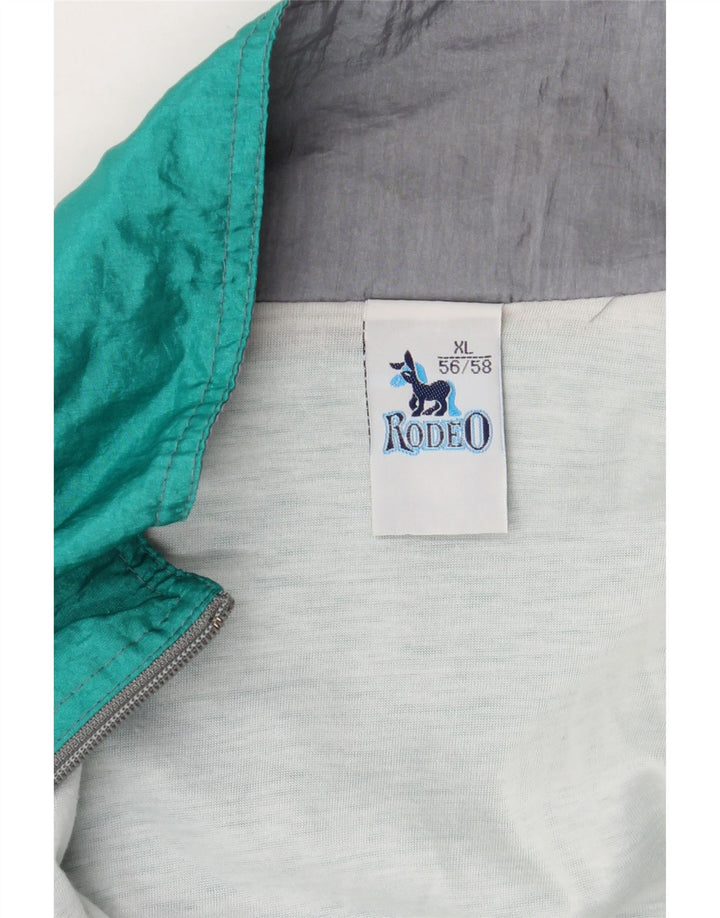 Ανδρική φόρμα Rodeo Top Jacket XL Grey Colourblock Polyamide