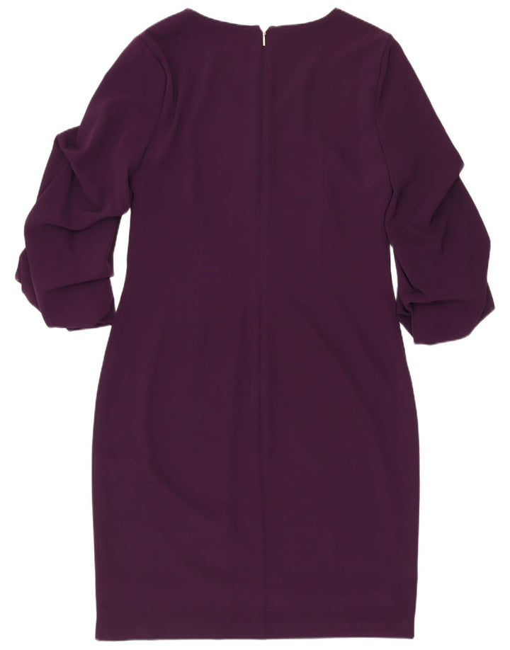 Dkny Γυναικείο Φόρεμα με μανίκια 3/4 US 6 Medium Purple