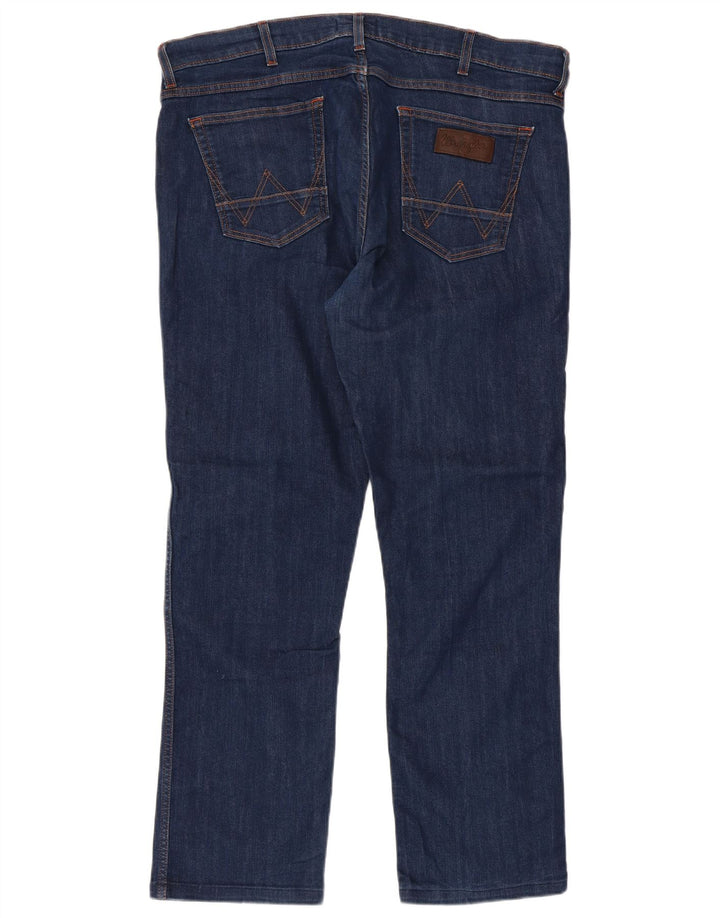 Ανδρικό τζιν Wrangler ίσιο W38 L29 Μπλε