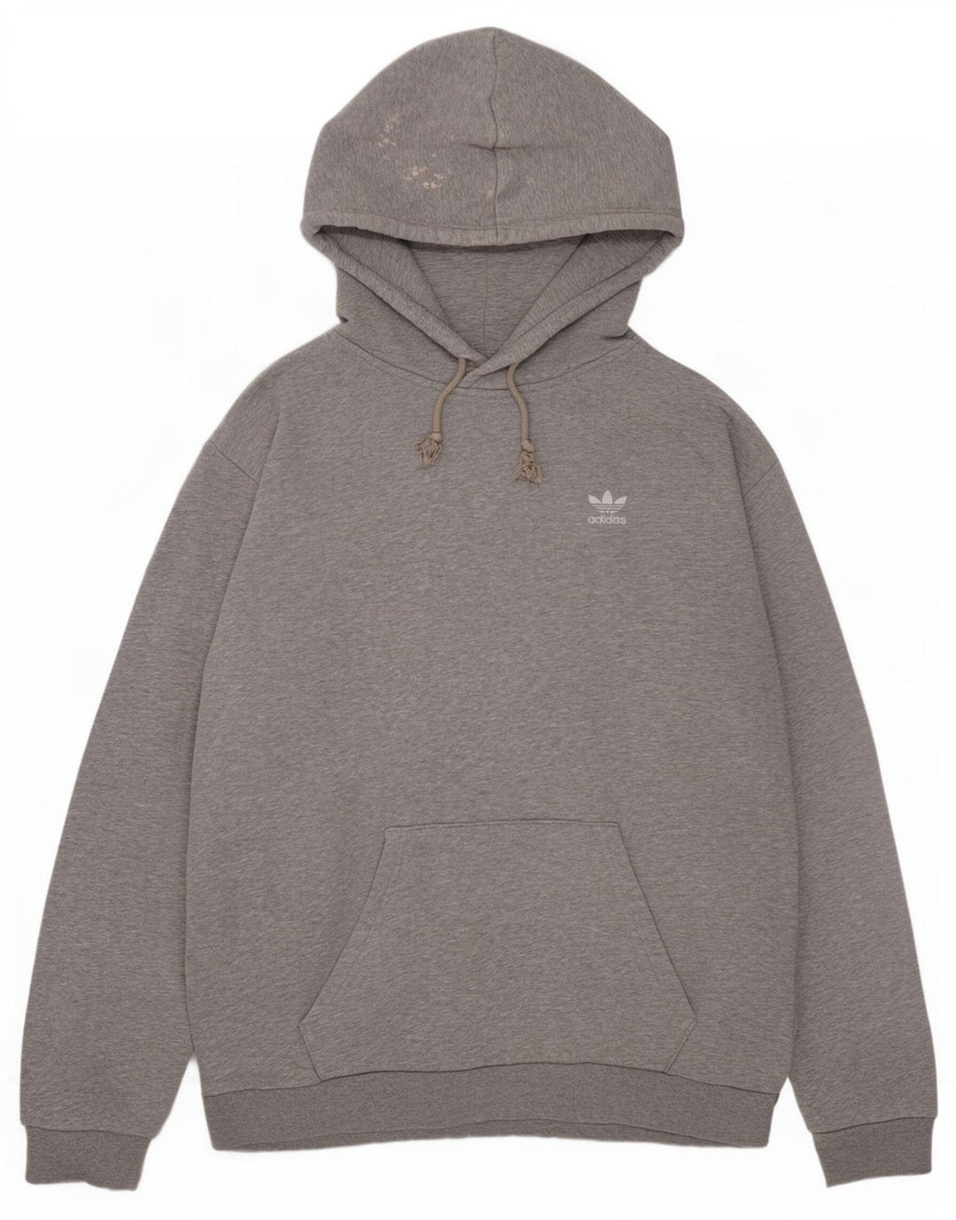 Ανδρικό φούτερ Adidas, μεσαίο γκρι βαμβακερό