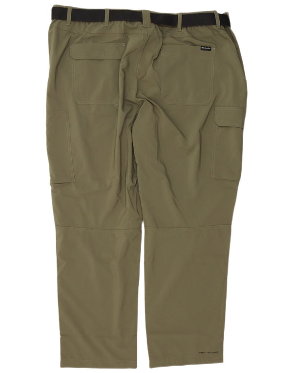 Ανδρικό ίσιο παντελόνι Cargo Columbia W54 L32 Khaki Polyester