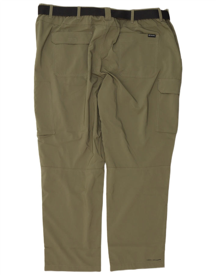 Ανδρικό ίσιο παντελόνι Cargo Columbia W54 L32 Khaki Polyester