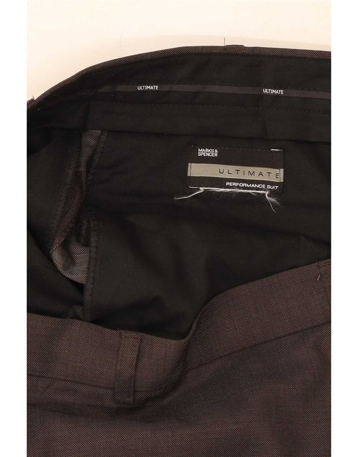 Ανδρικό ίσιο παντελόνι Marks & Spencer W40 L29 Γκρι