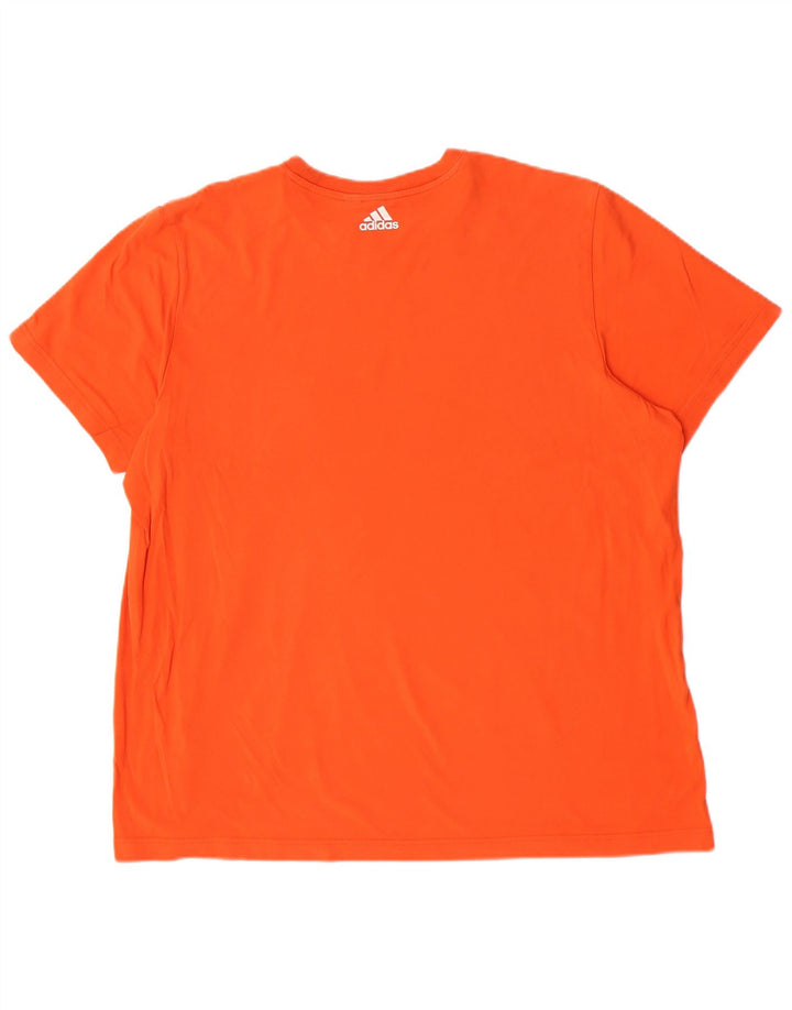 Ανδρικό γραφικό T-Shirt Adidas Top 2XL Πορτοκαλί